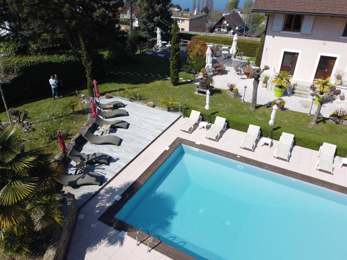 L'Oasis Hotel Évian-les-Bains Exterior foto